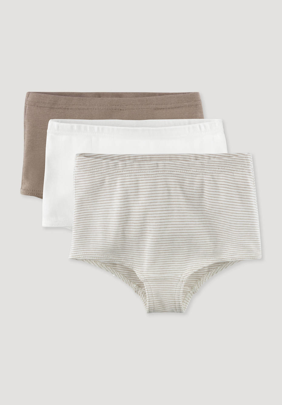 Panty im 3er-Set aus reiner Bio-Baumwolle