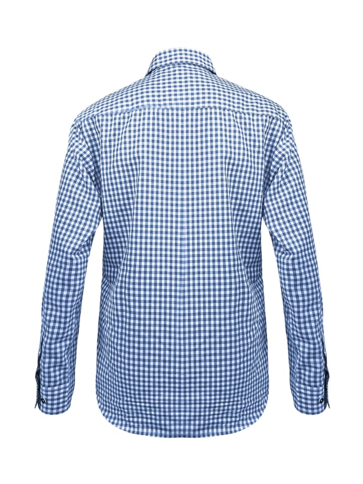 Hofglanz Trachtenhemd in blau günstig kaufen
