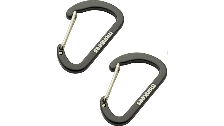 munkees Karabiner Flach 2-tlg.