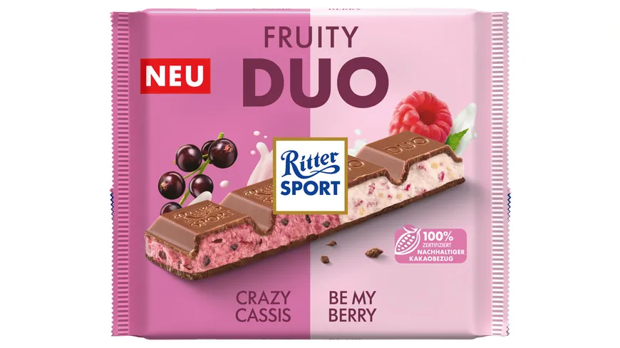 Ritter Sport Fruity Duo Tafel 218 g