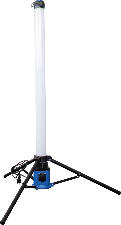 Schwabe 46371 360° LED-lampa CENTRA IP44 100W med kabel H07RN-F 3G1.5 3m