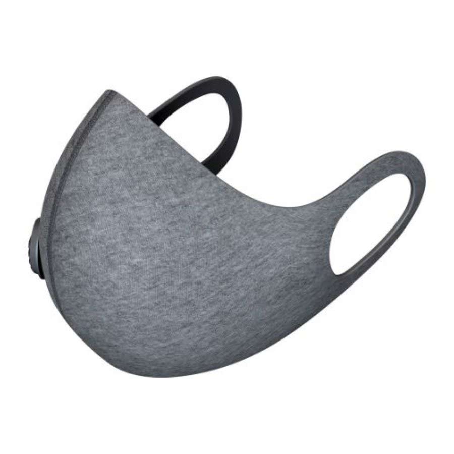 Mund-Nasen-Maske, grau, 1 Stück - ATU