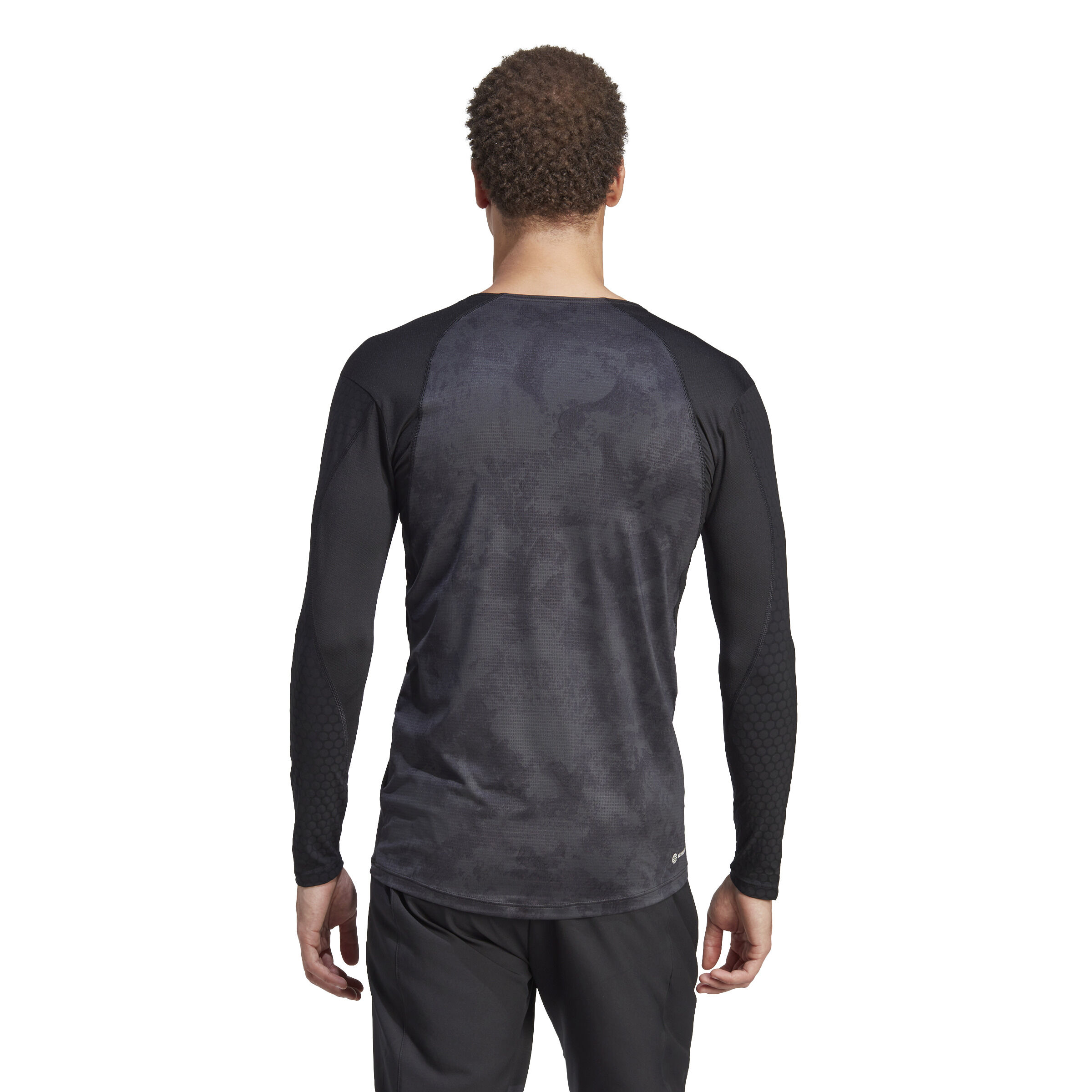 Paris Longsleeve Herren - Dunkelgrau, Schwarz
