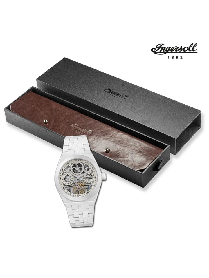 Ingersoll Armbanduhr Ingersoll The Broadway weiß groß (ca. 43mm) günstig kaufen onesize
