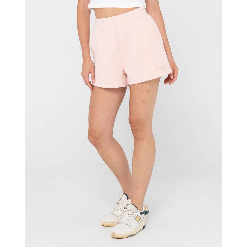 RUSTY RUSTY SCRIPT FLEECE SHORT Sweatshorts Damen