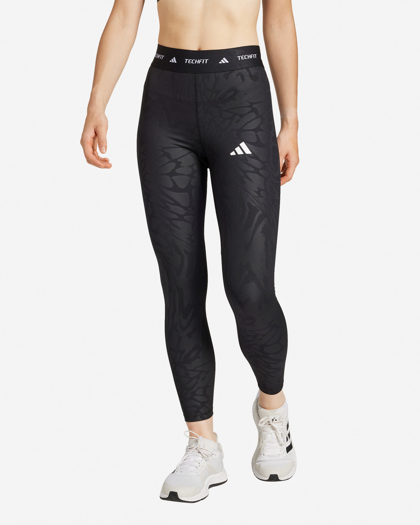 Legíny Adidas Techfit Print W JE3644