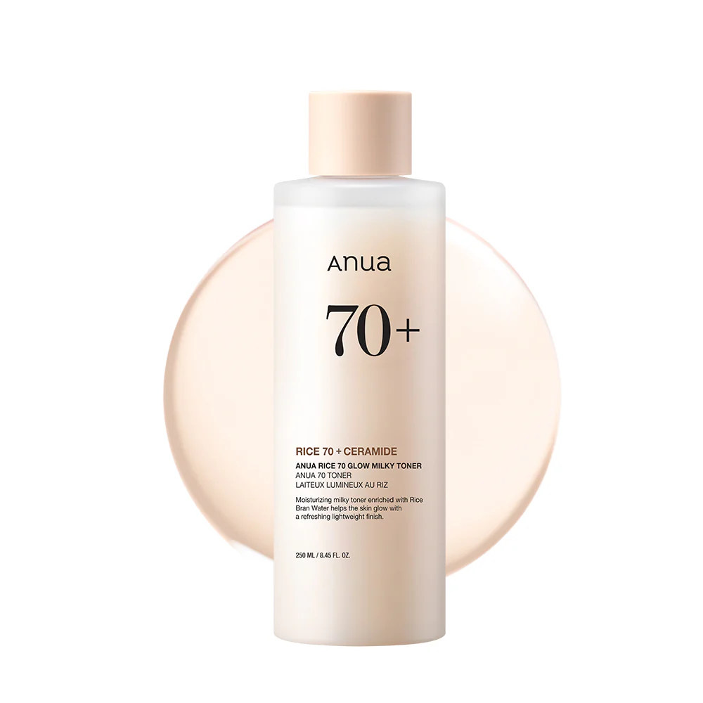 RICE 70 Glow Milky Toner - Veido tonikas