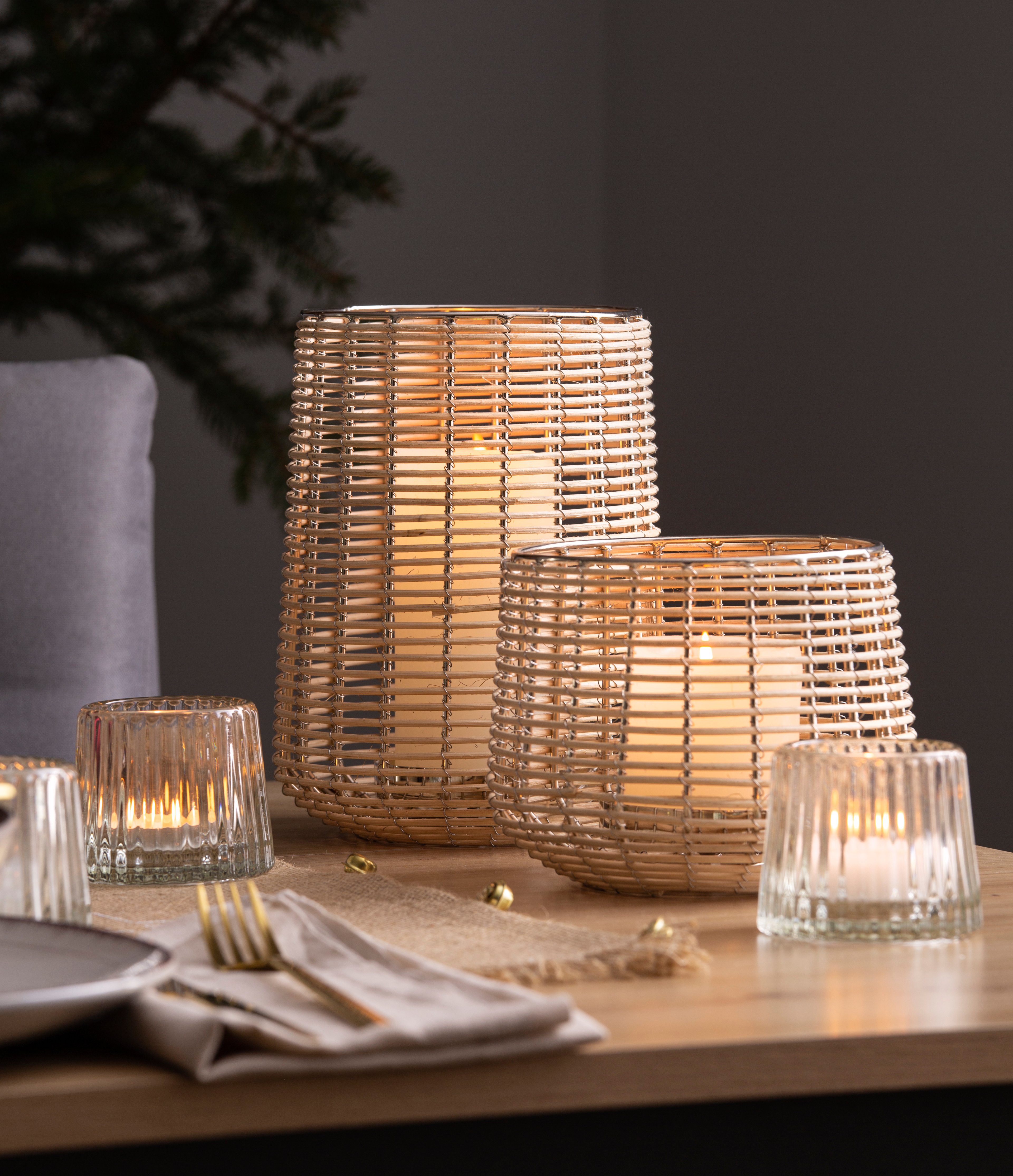 Home affaire Besteck-Set Colmar, Edelstahl 18/10, PVD gold glänzend, 30 Teile