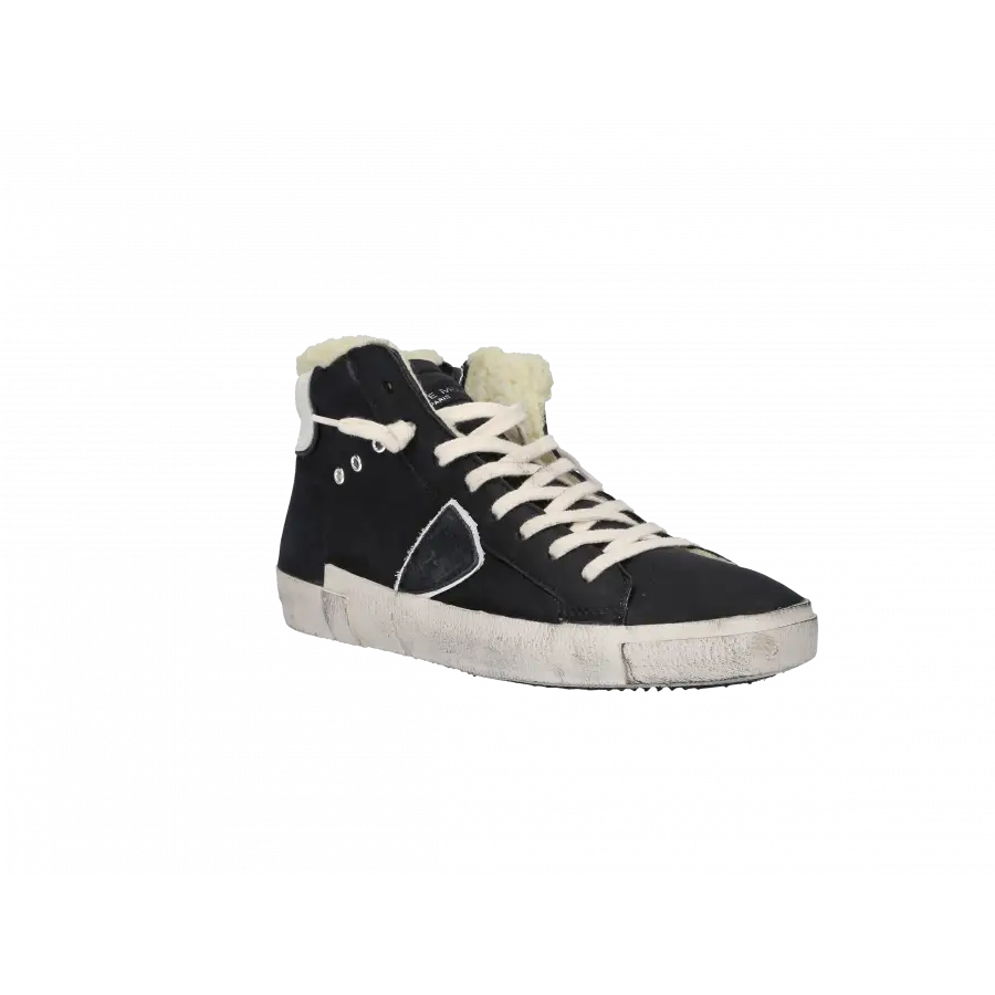 Philippe Model - Sneaker high PRHU WF03 Kalbsleder - schwarz