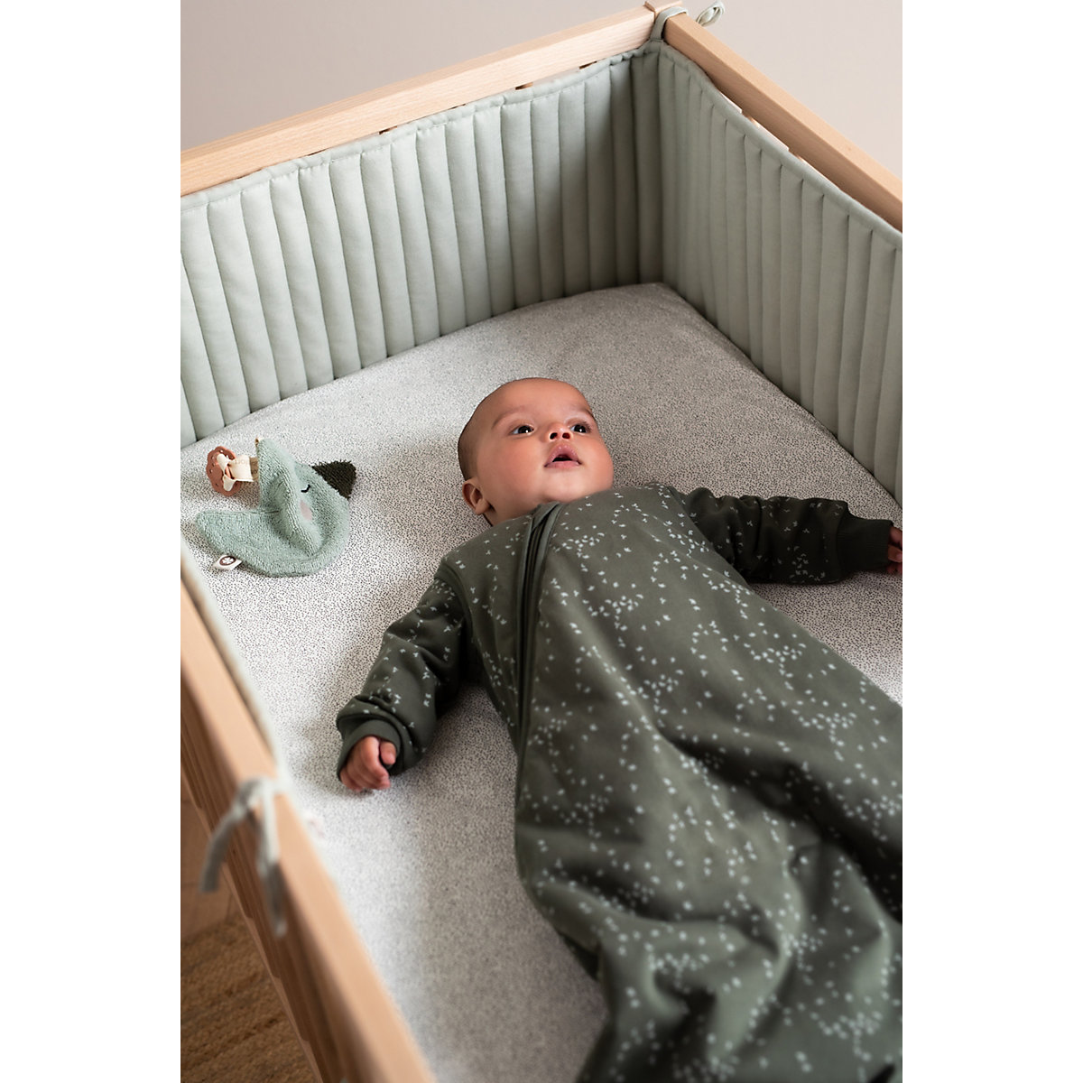 Bumper Für Den Laufstall Quilted Bed Bumper Cot Bettschutzgitter