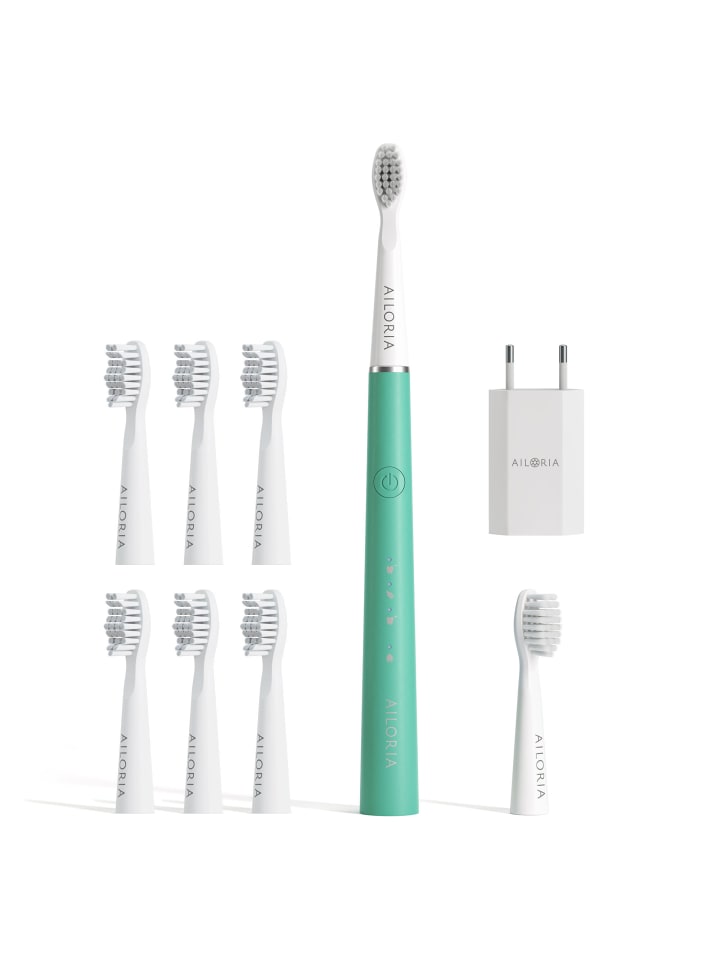 Ailoria PRO SMILE SET USB-Schallzahnbürste in Mint günstig kaufen onesize