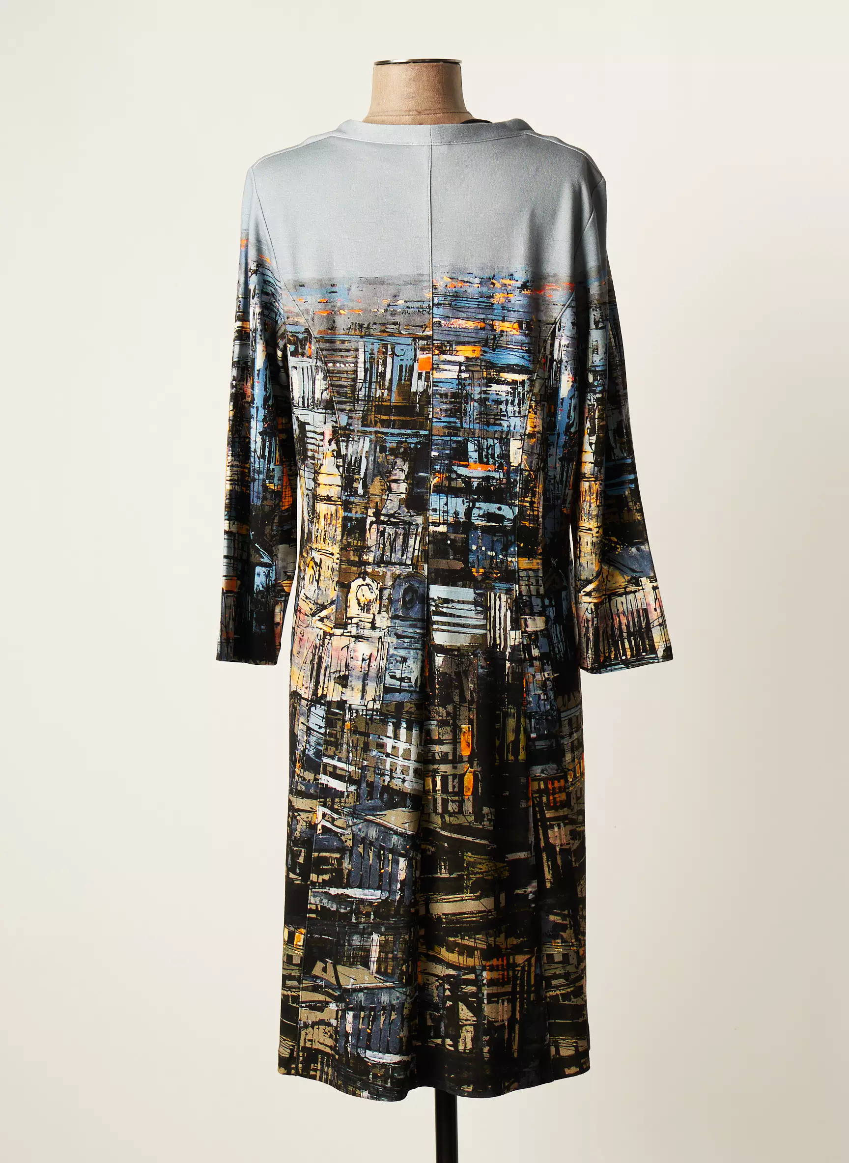 Dolcezza Robes Mi Longues Femme couleur bleu