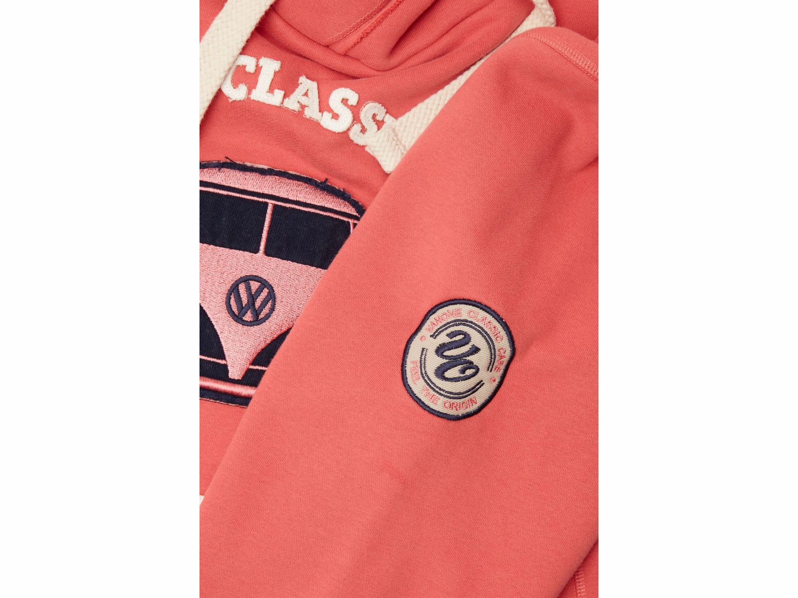 Van One Bulli Freundschaft Red Hoodie