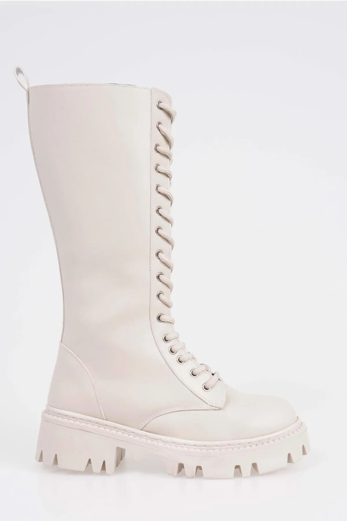CZ London  Stiefel - Beige - Blockabsatz