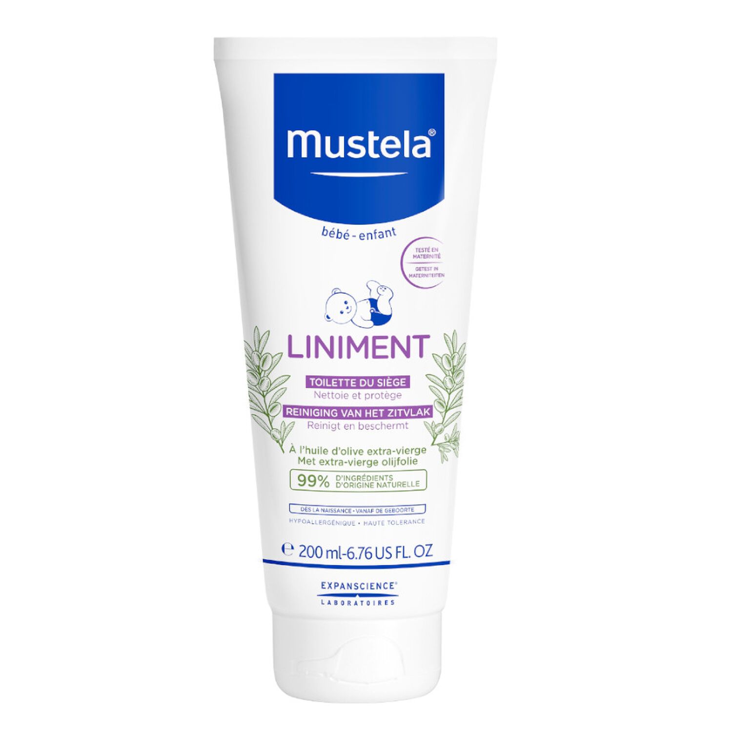 Mustela LINIMENT Toilette Du Siège Nettoie & Protège