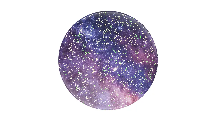 PopGrip - ausziehbarer Handy-Griff Handyhalter -  Glitter Nebula