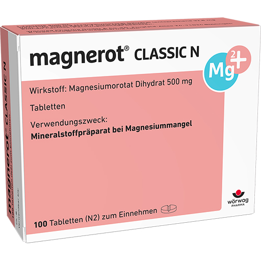 MAGNEROT CLASSIC N Tabletten  100 St  Tabletten