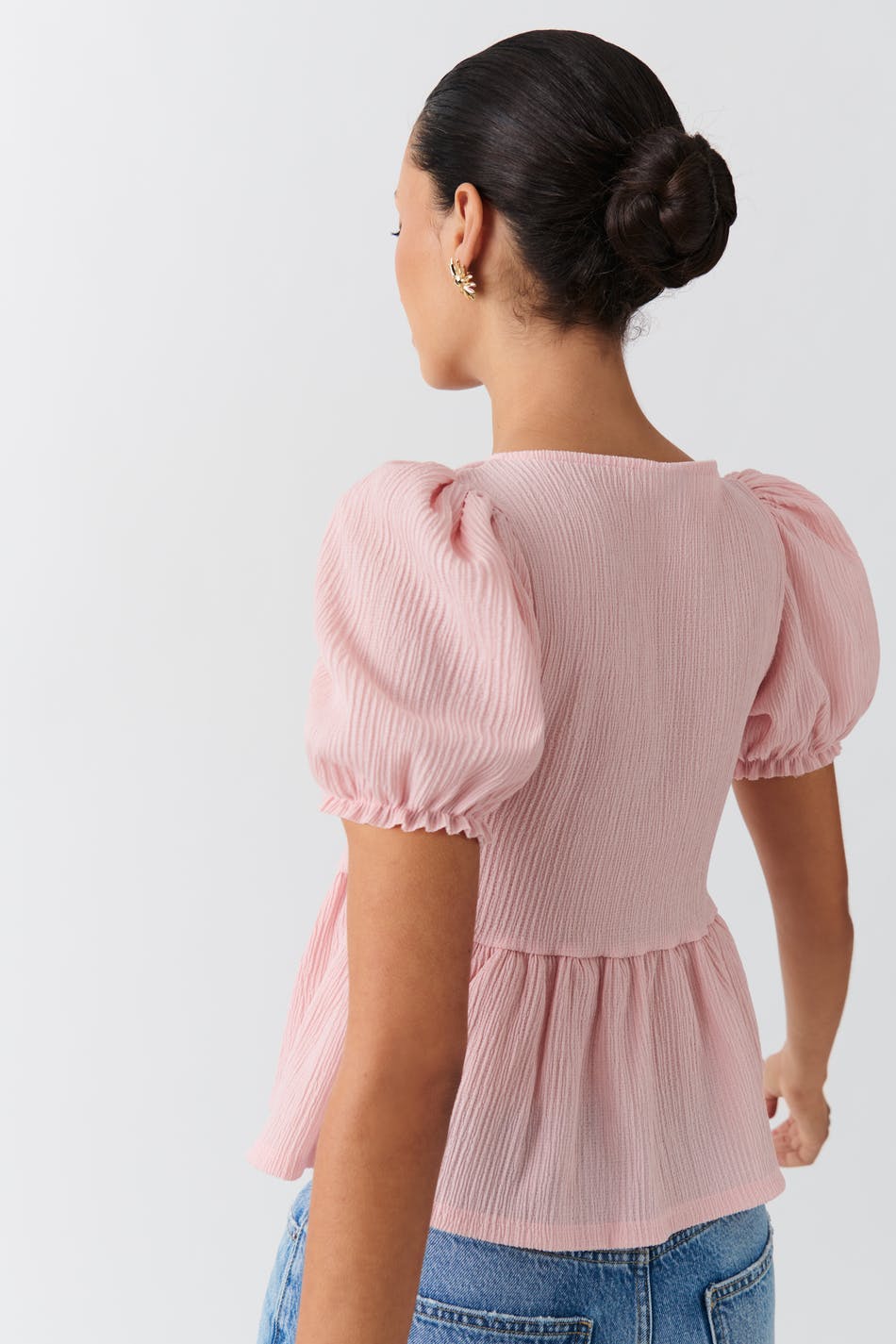 Tie front top