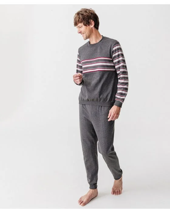 Pyjama en molleton Thermolactyl, manches longues