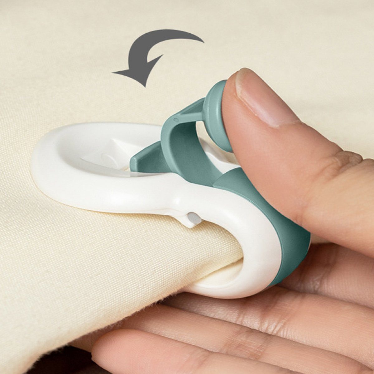 Matratzenauflage 6 Stück Quilt-Clips, Sichere, Nadelfreie Bettdeckenverschlüsse Rwoythk