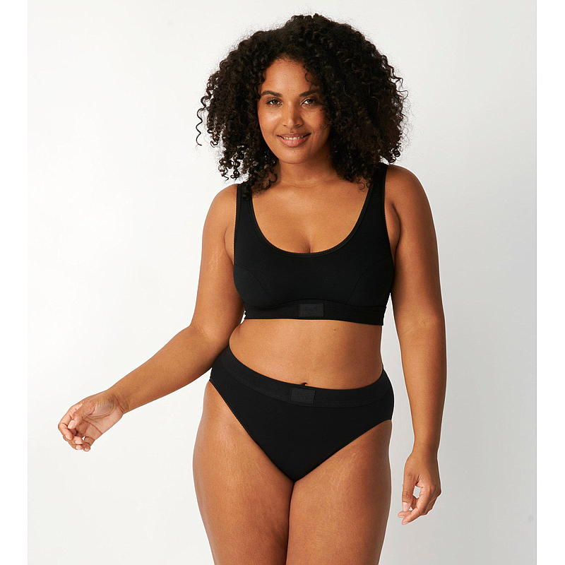 Sloggi Sloggi top str 46 sort, Double Comfort