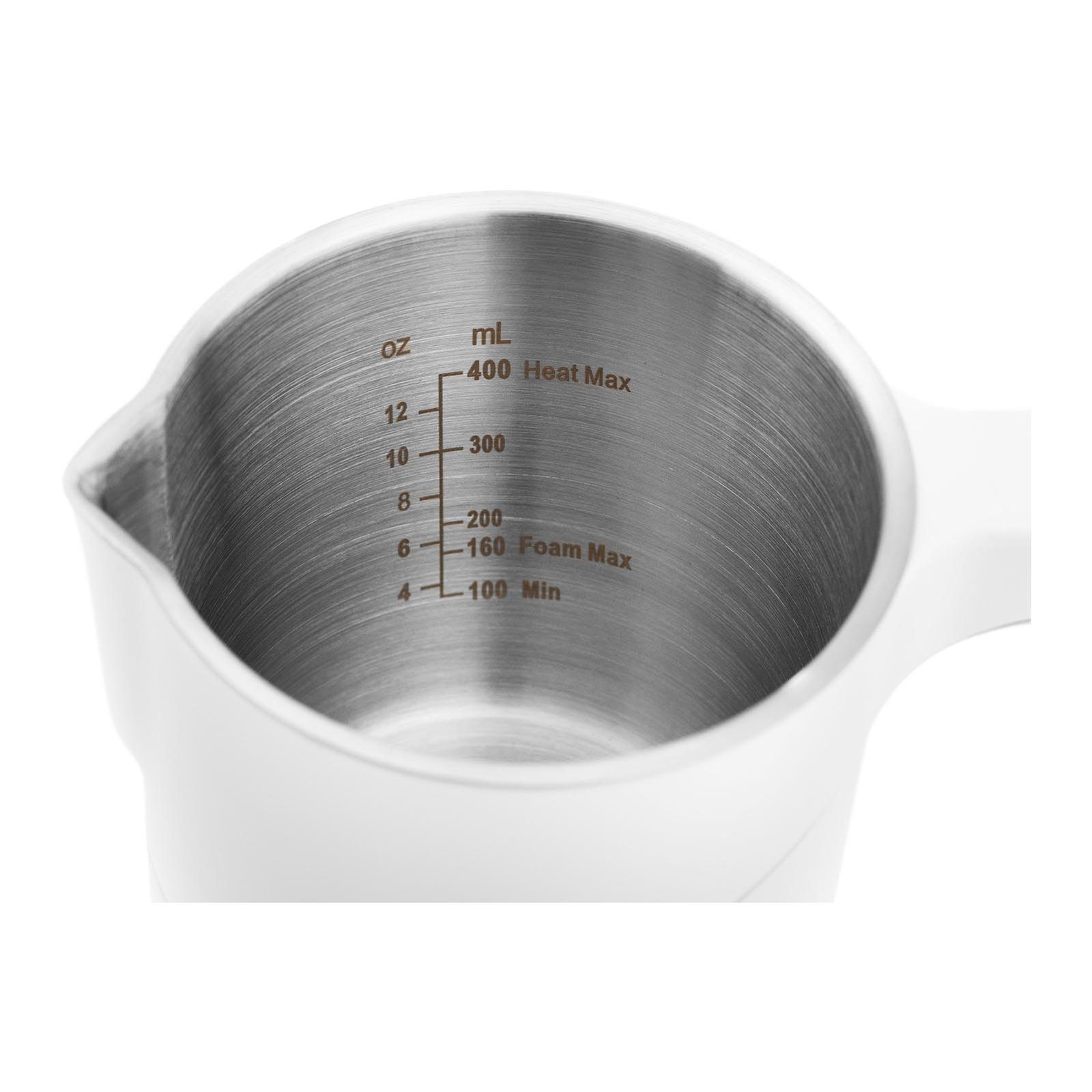 Royal Catering Milchaufschäumer Elektrischer Milchschäumer Milchaufschäumer 0,6 l 4 Programme, 550 W