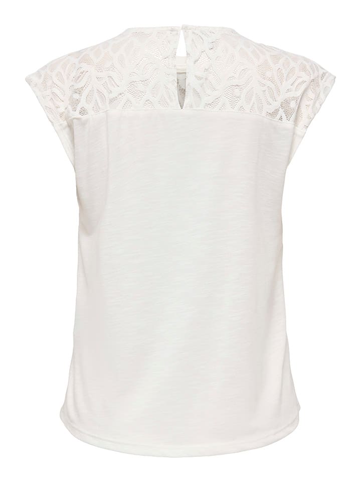 ONLY Shirt in Weiß günstig kaufen