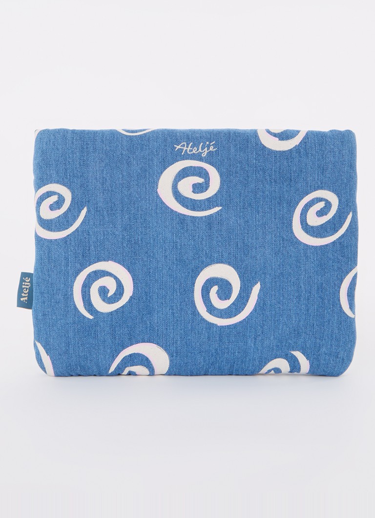 Brašna na notebook Ateljé Soft Swirl 13 palců denim