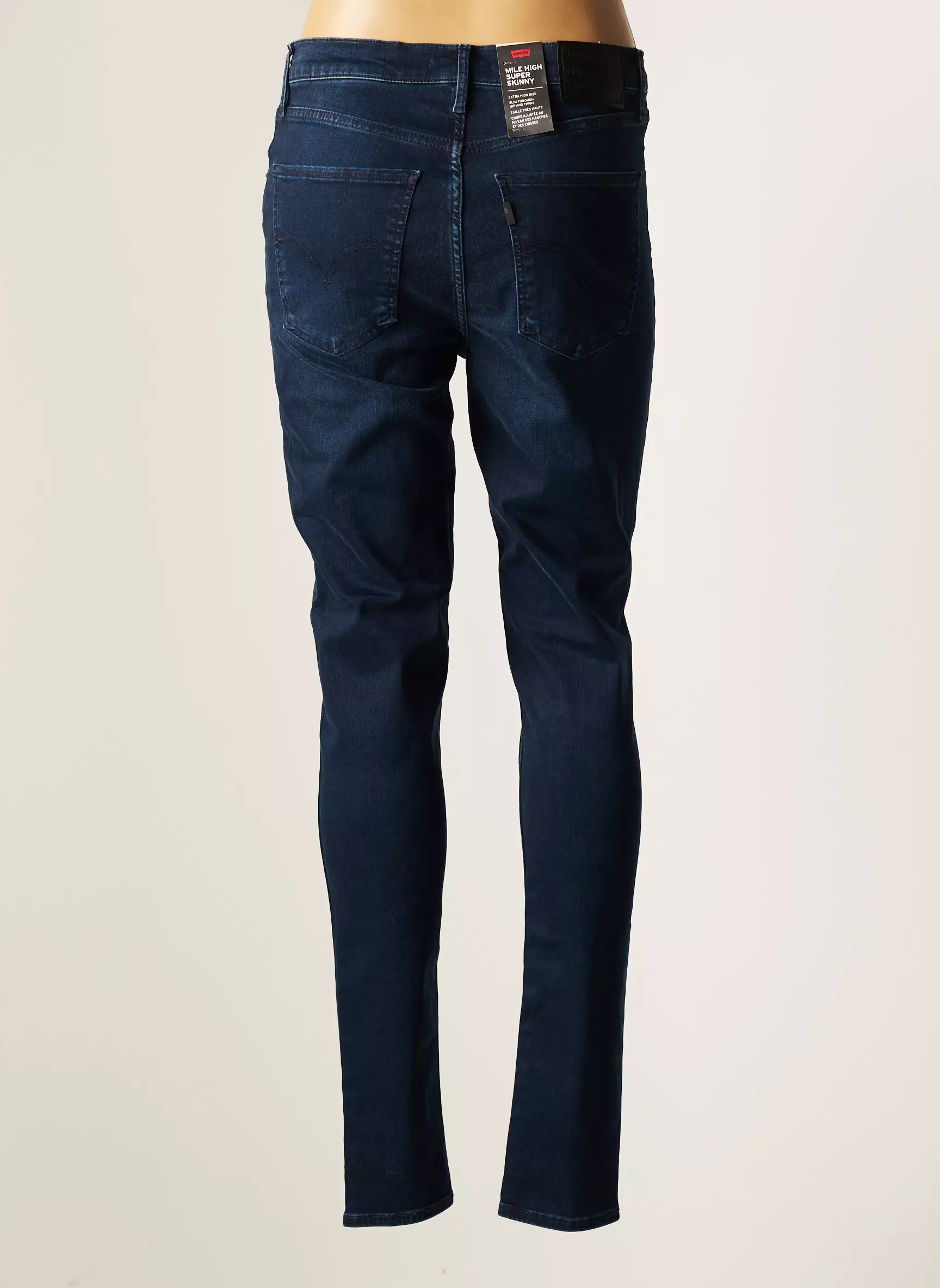 Levis Jeans Skinny Femme couleur bleu