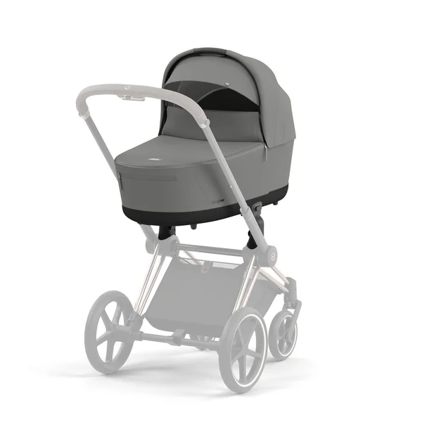Cybex Priam V4 stroller set Mirage Grey, frame matte black