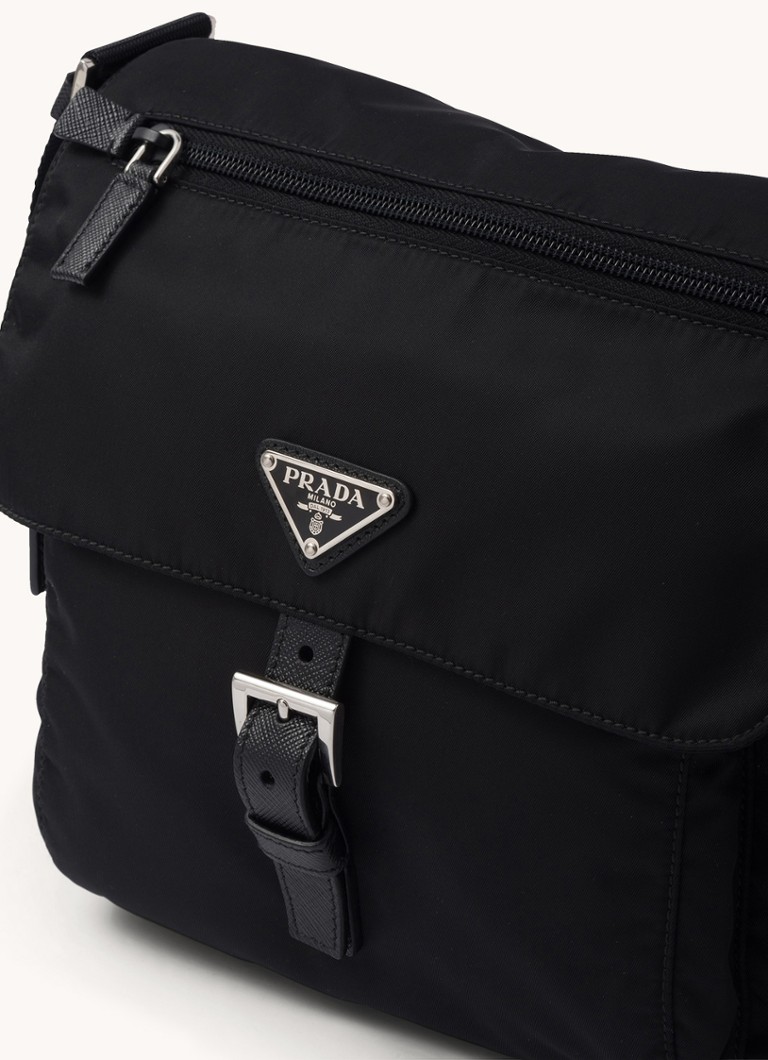Prada  Re-Nylon schoudertas met verstelbare schouderriem