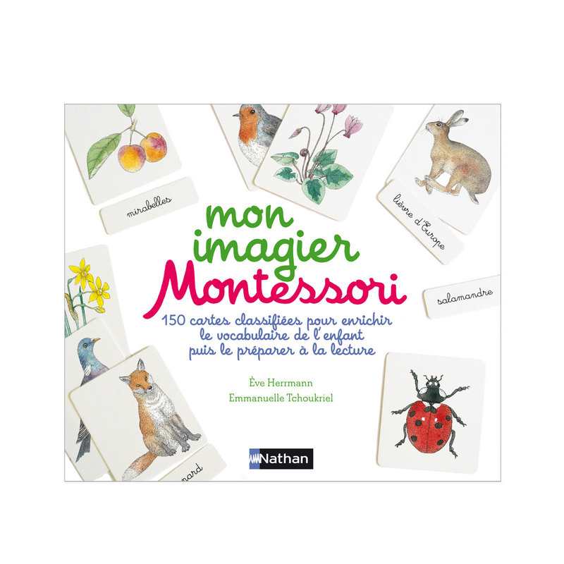 Livre Mon imagier Montessori - Nathan Jeunesse