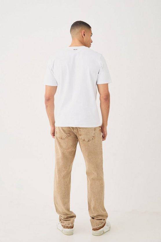 T-Shirt mit Palmen-Print