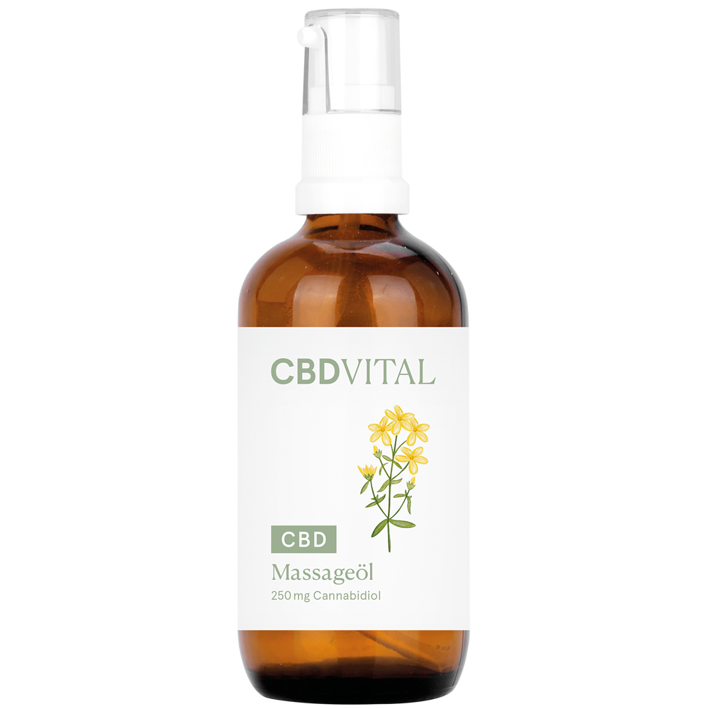 CBD VITAL CBD Massageöl 100 ml