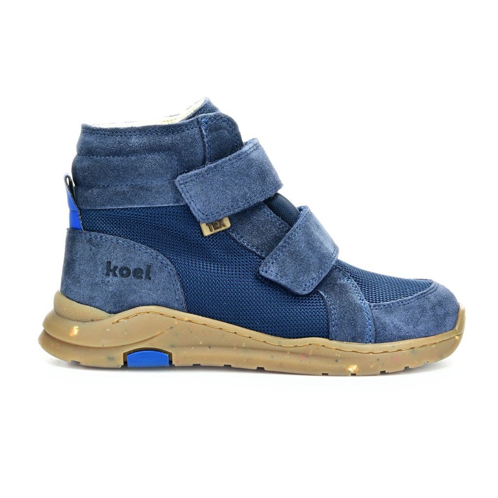 Koel4kids Silas Blue Winter-Barfußschuhe