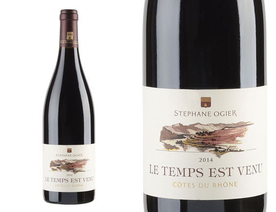 Domaine Stéphane Ogier Côtes-du-Rhône le Temps Est Venu Rouge 2021 Rhône Côtes du Rhône