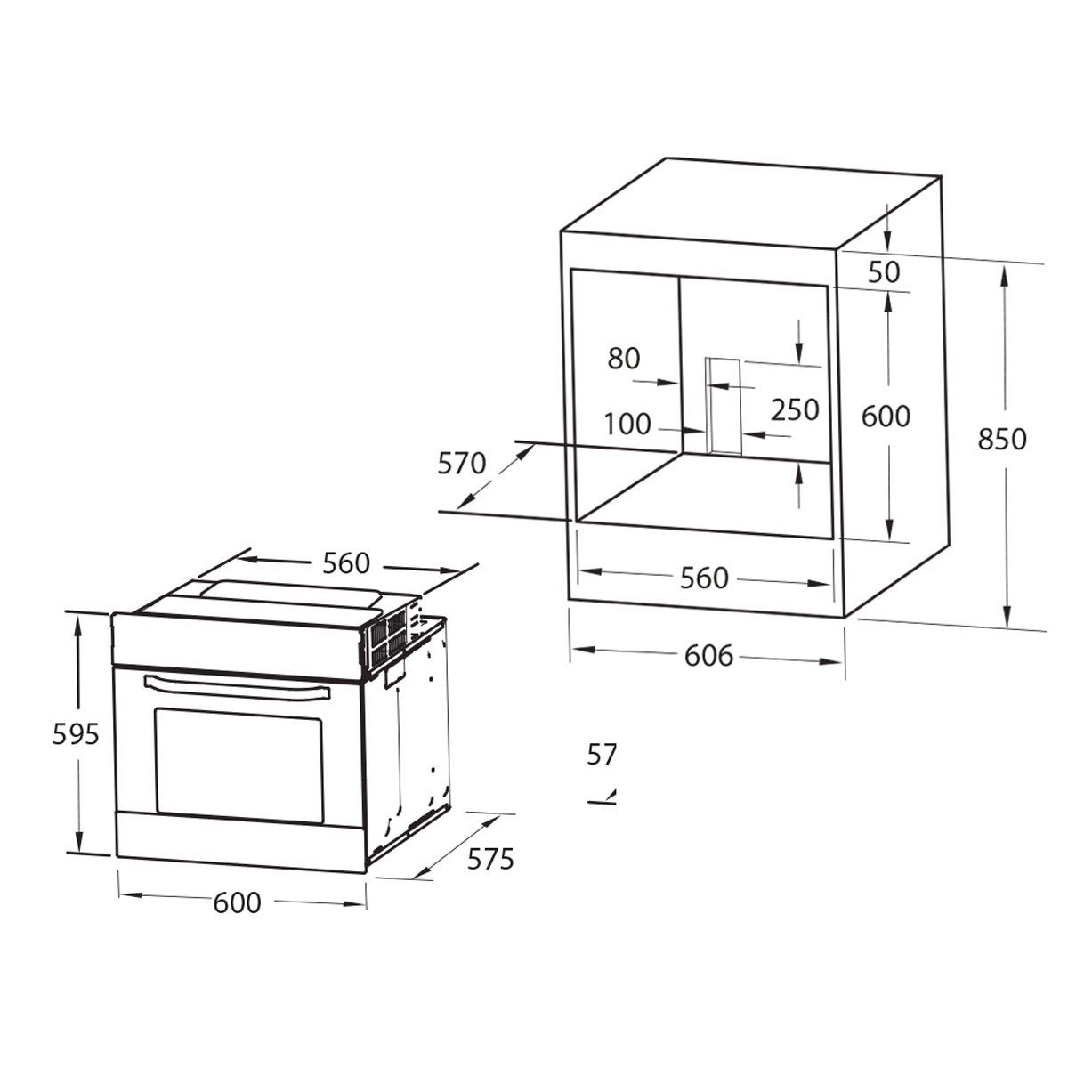 KKT KOLBE Einbaubackofen Backofen Elektroherd BO8810SS, DampfClean, 60cm / 70 l / 3kW / Heißluft / Grill-/Brat-System / Teleskopauszüge