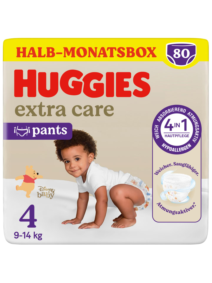HUGGIES Pants Extra Care Disney-Design Größe 4, 80 Windelhöschen (2x40) günstig kaufen 4