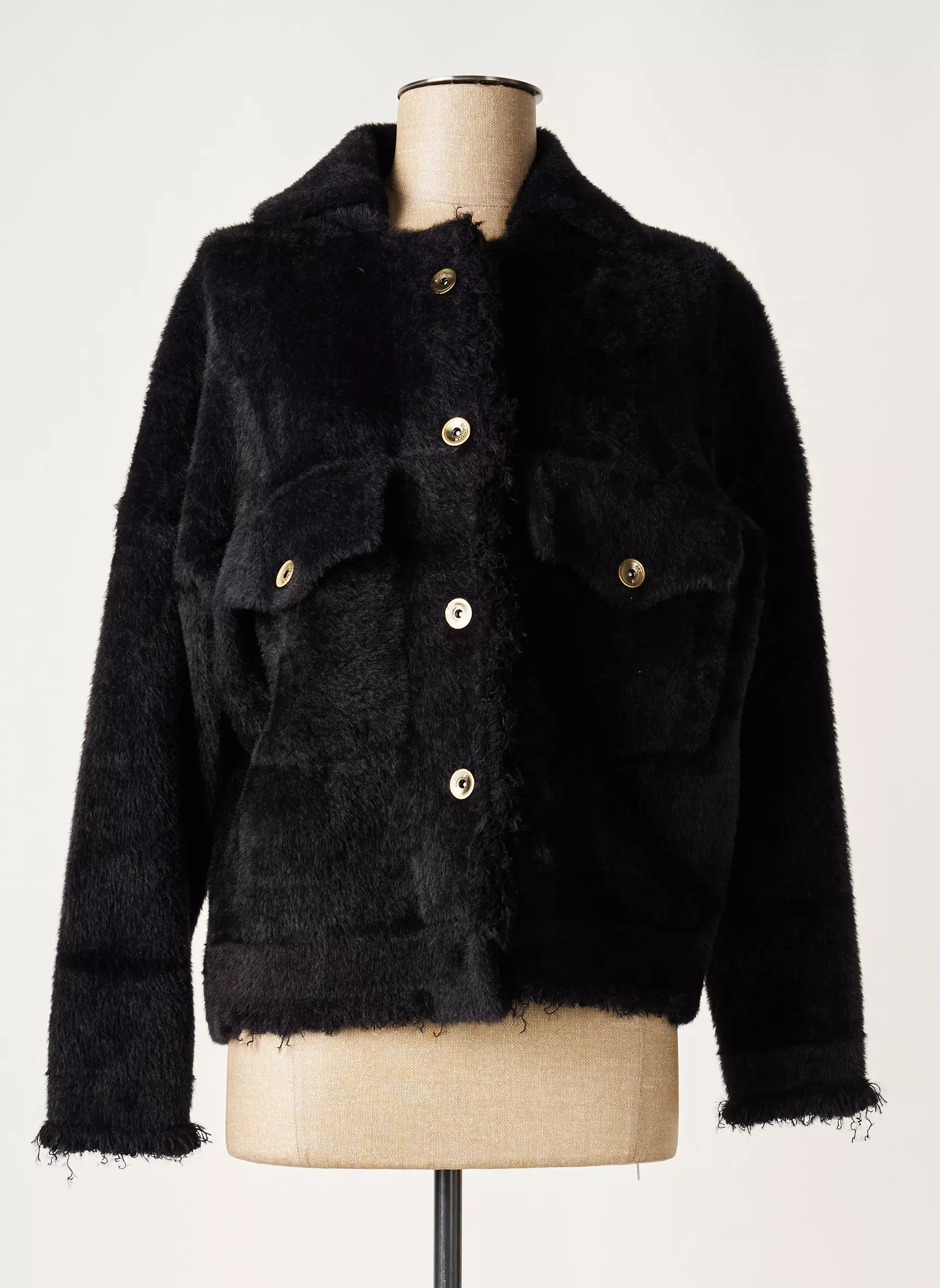 Molly Bracken Vestecasual Femme couleur noir