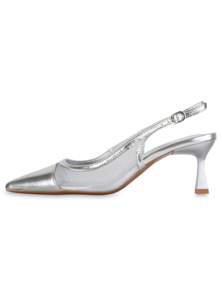 VAN HILL Slingpumps Serenity in Silber günstig kaufen
