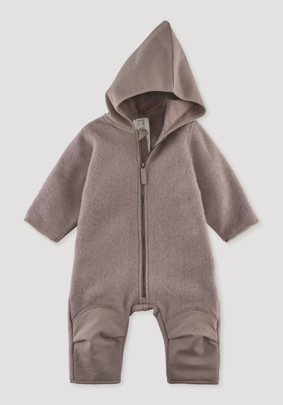 Wollfleece-Overall aus Bio-Merinowolle mit Softshell