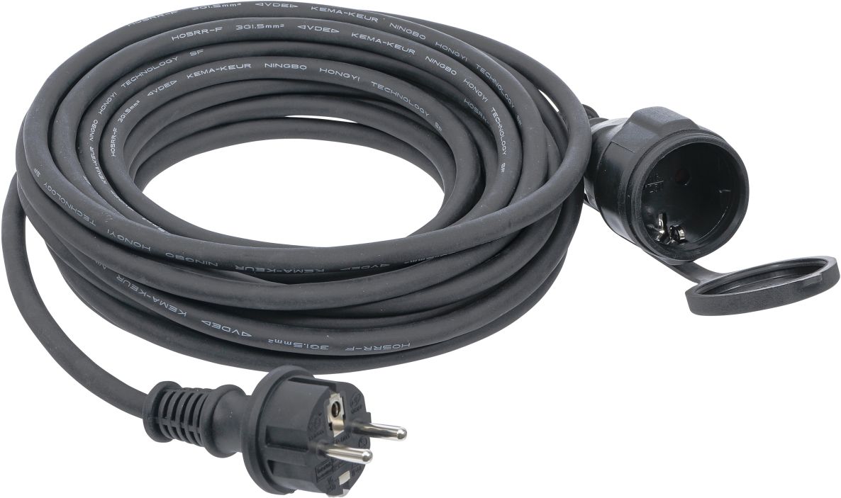 Cablu prelungitor BGS 3385 20 m 3 x 1,5 mm² IP 44