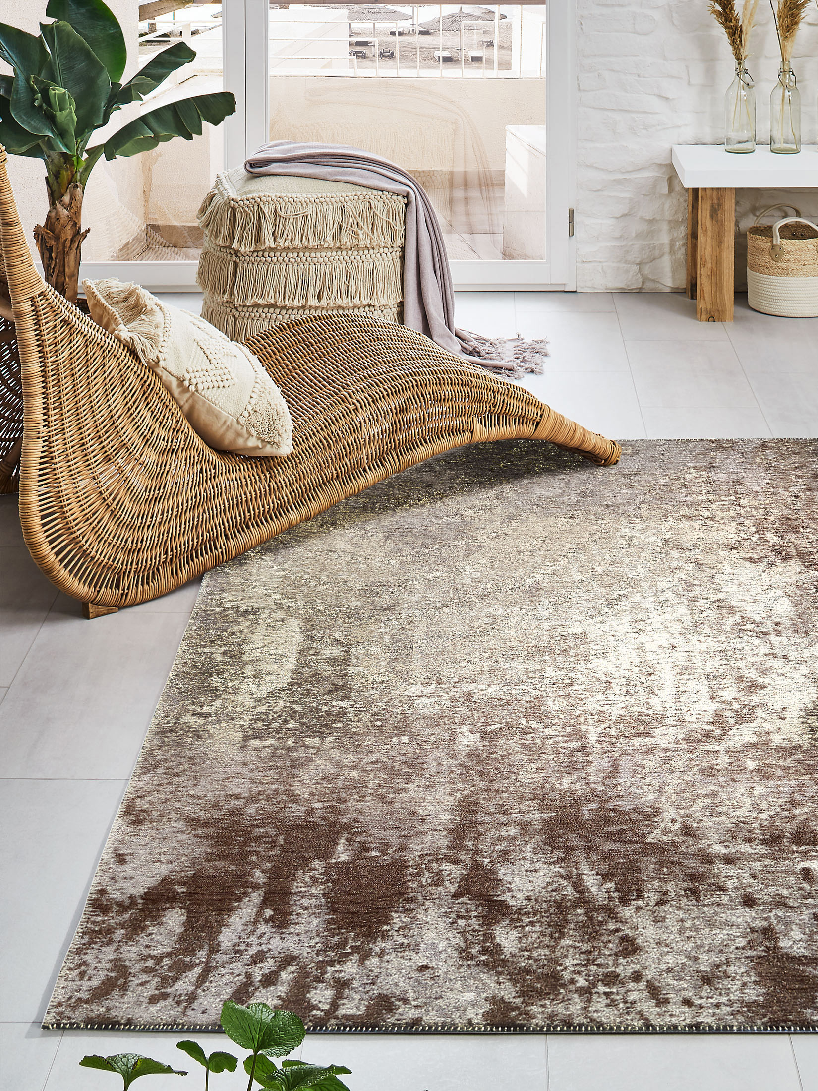 Belleville Outdoor-Teppich, Taupe