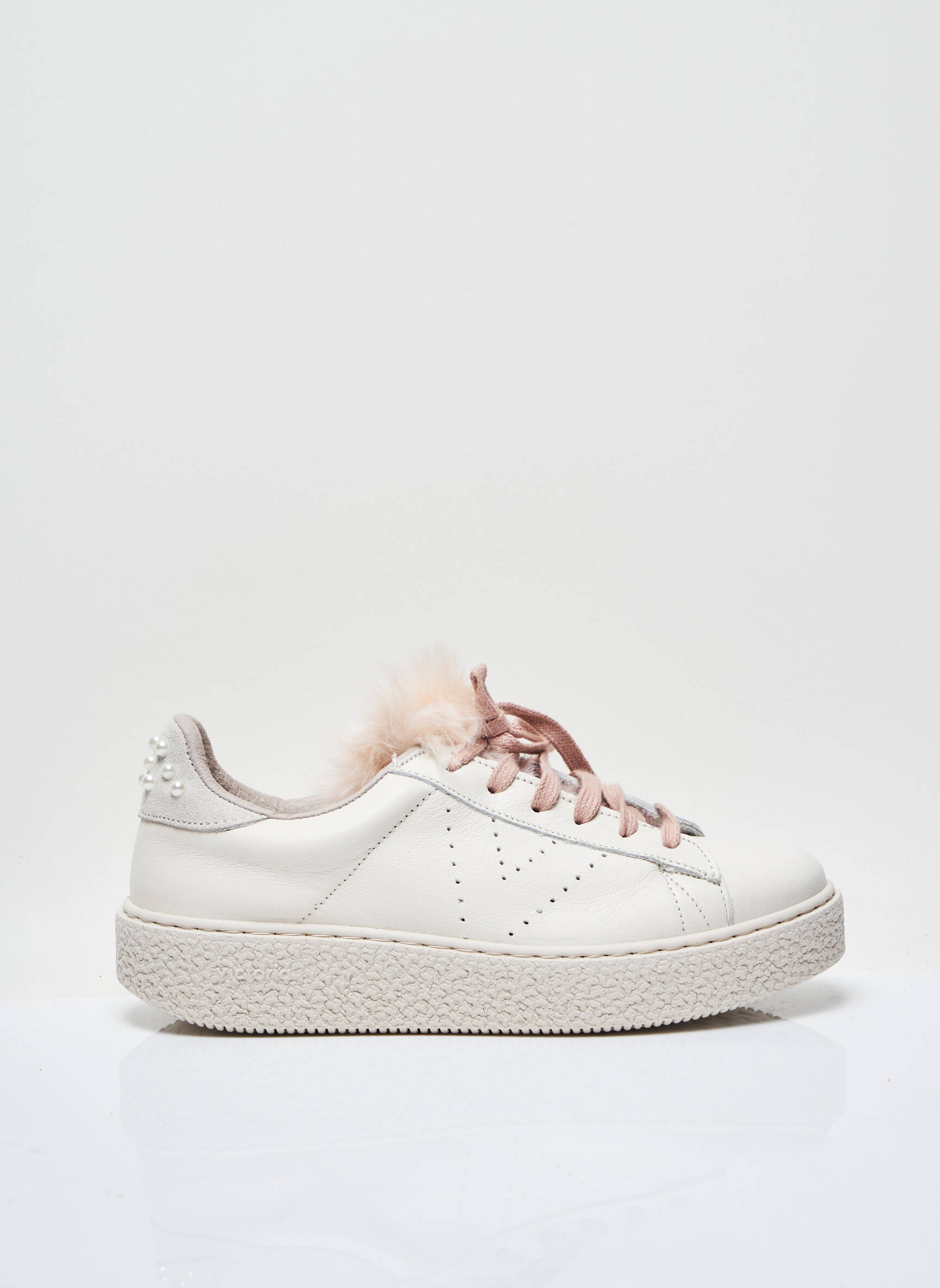 Victoria Baskets Femme couleur beige