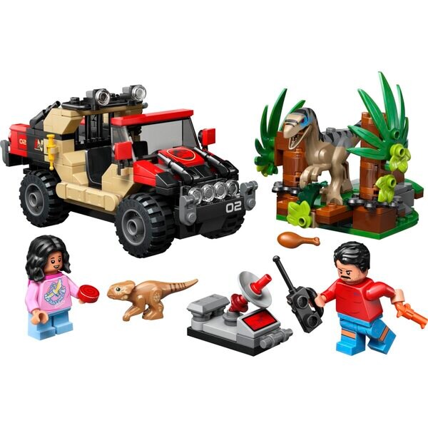 LEGO Jurassic World 76972 Fuga do Raptor Off-Road