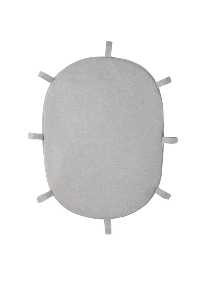 nordic coast company  Baby Nest geflochten Grau günstig kaufen onesize