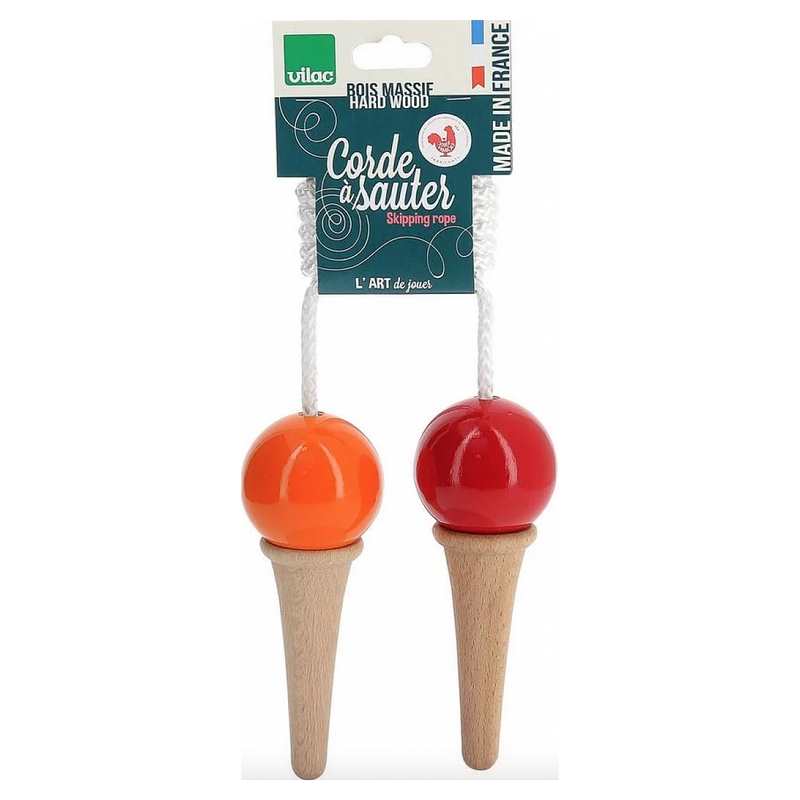 Corde à sauter glace bi-gout rouge