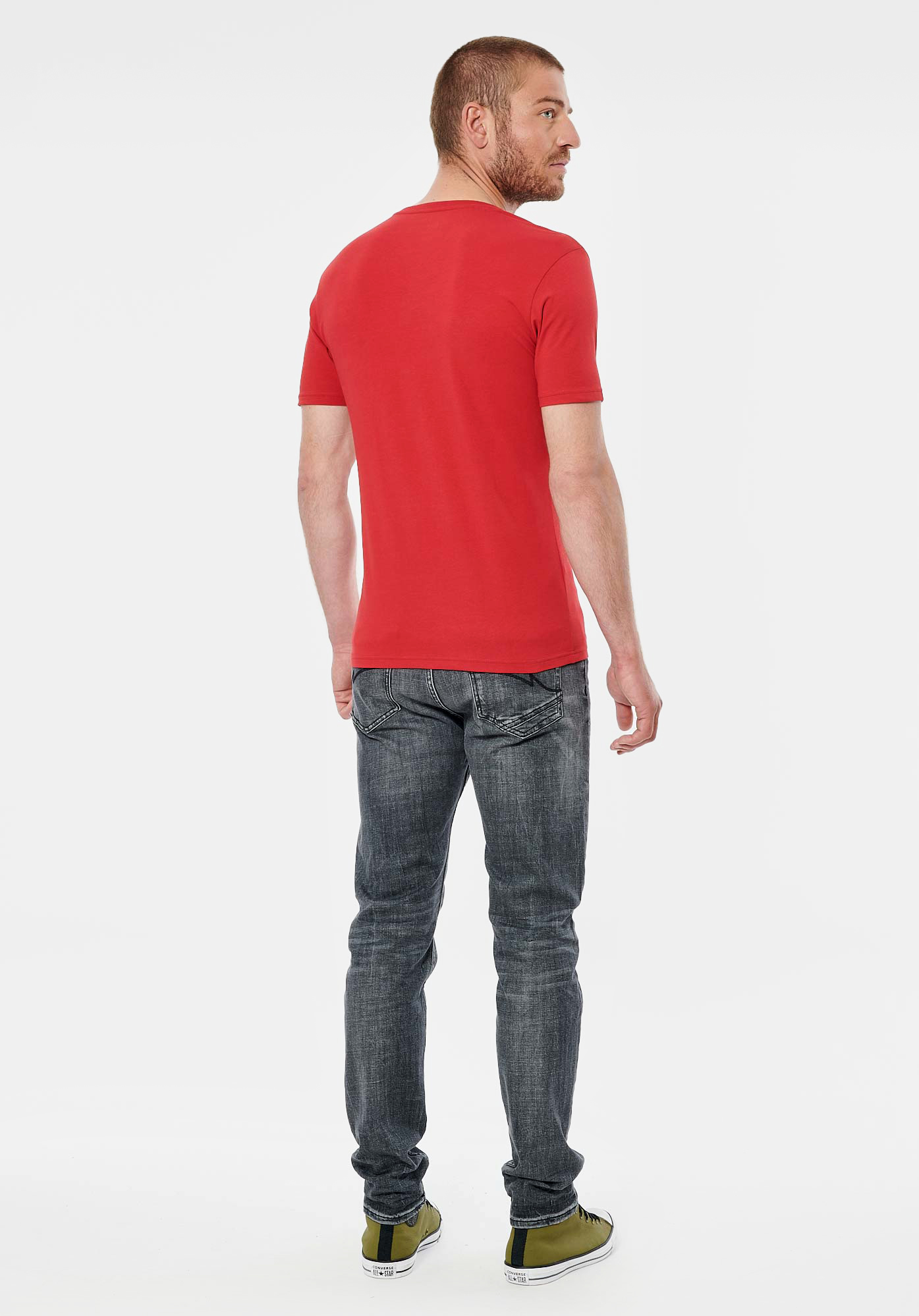 RUPER  T-shirt rouge homme