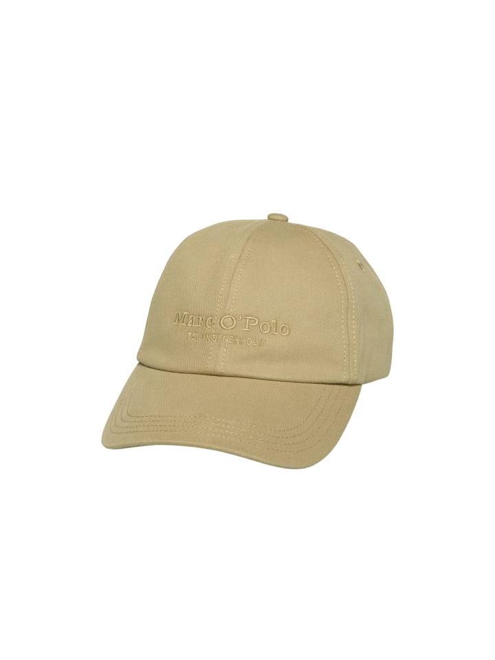 Marc O'Polo Logo-Cap in forest sand günstig kaufen onesize
