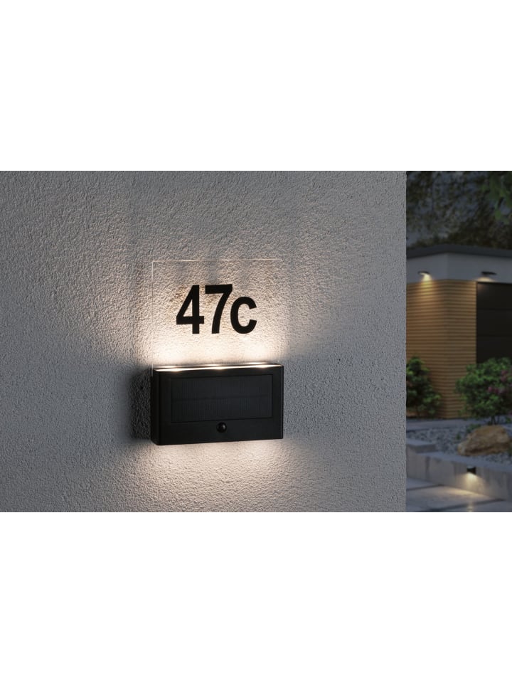 paulmann Solar LED Hausnummernleuchte Neda günstig kaufen onesize